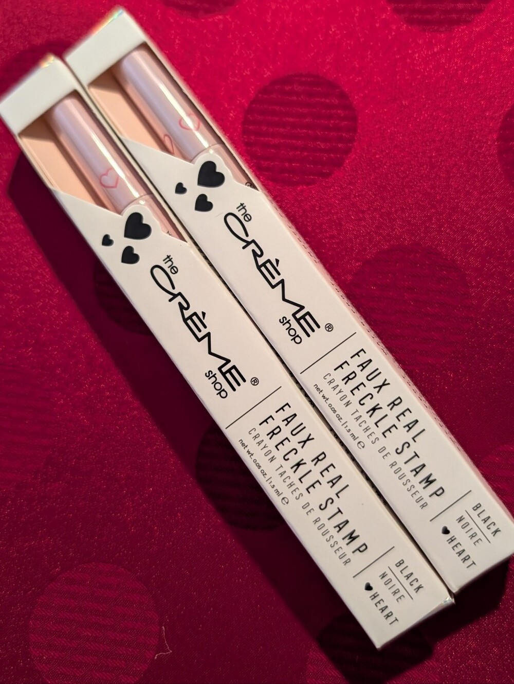 Faux Real Freckle Stamp and Liquid Eyeliner – Black Heart (2-Pack)